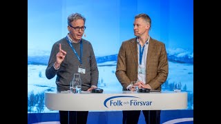 "Maktbalansen i världen är i gungning" - Robert Egnell, rektor FHS och Jakob Hallgren, direktör UI