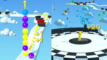 Stack Rider! Riding gameplay!very satisfying and relaxing ASMR games