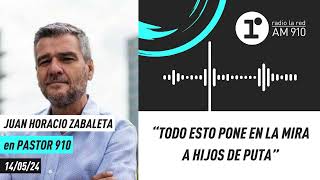 Juan Horacio Zabaleta, exministro de Desarrollo Social: "Todo esto pone en la mira a hijos de p***"