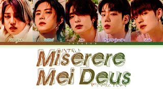 A.C.E (에이스) INTRO : Miserere Mei Deus (We Fell Down) Lyrics (Color coded lyrics)
