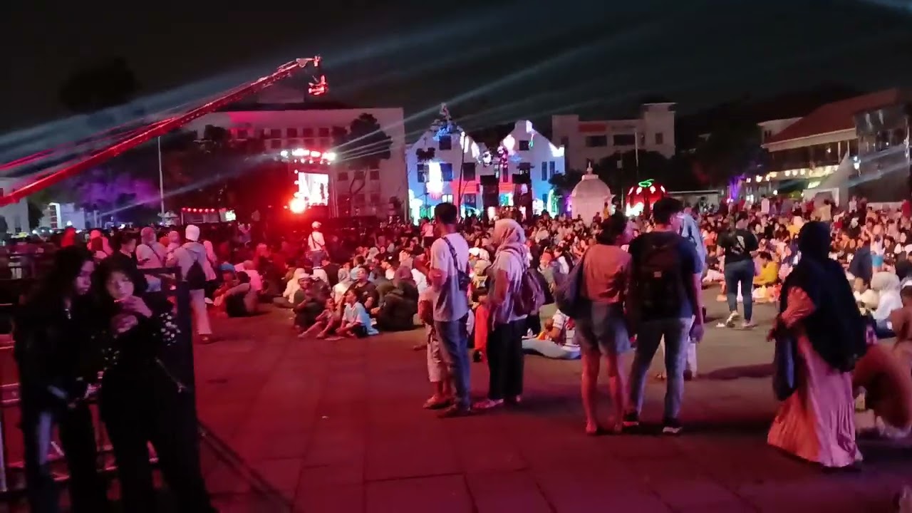 Jakarta light festival kota tua jjkt