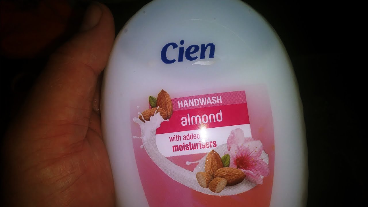 Lidl cien Almond Handwash with added moisturizers review YouTube
