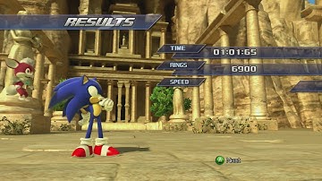 Sonic Unleashed Arid Sands Act1-2 Speedrun 01:01:65