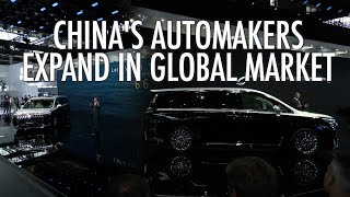 Chinese automakers accelerate expansion into global markets
