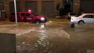 عاجل... أمطار عاصفية تجتاح بني ملال بالمغرب اليوم. شاهد الأمطار الغزيرة ⛈️⛈️⛈️