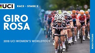 2018 Uci Womens Worldtour Giro Rosa Stage 2 Highlights