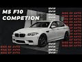 Такая одна в России BMW M5 F10 Competition