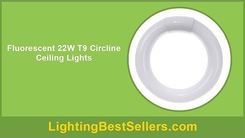 fluorescent 22w t9 circline ceiling lights