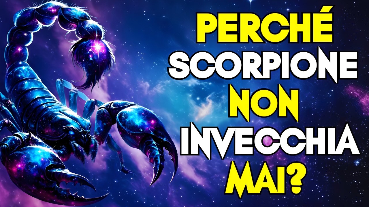 IL SEGRETO DELLO SCORPIONE PER NON INVECHIARE MAI — NON CREDERAI AI TUOI OCCHI!
