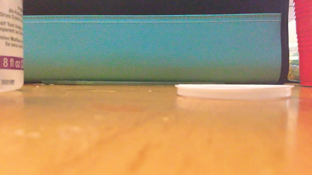 Making clear slime with tacky glue