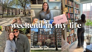 BOSTON VLOG: 3 days exploring the city  trying Raising Cane's, best coffee + things to do ✨