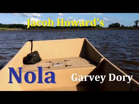 14' Nola Garvey Dory built by Jacob Howard - YouTube