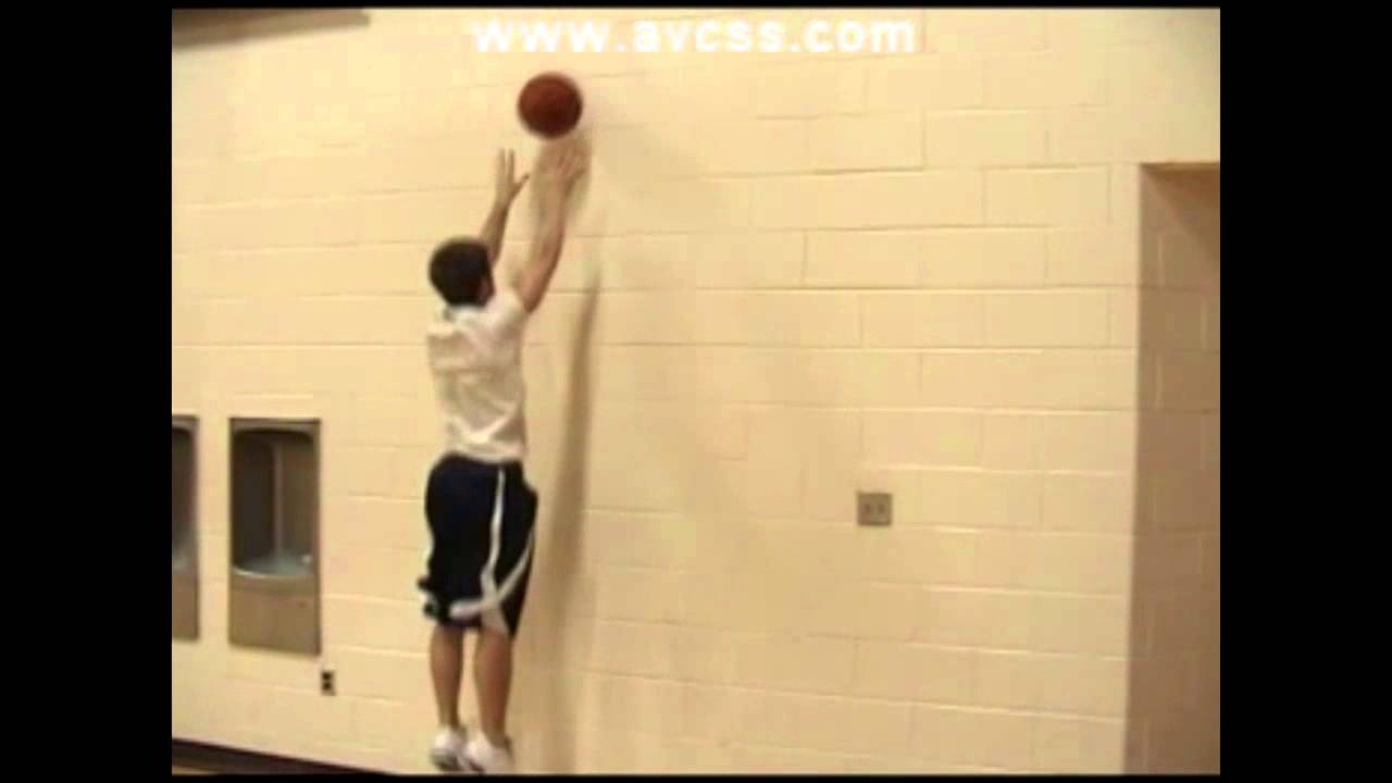 Wall Taps with a Basketball for Youth Basketball YouTube