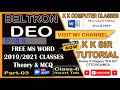 Insert Tab class-6| Part-03 |Bookmark |Hyperlink|Header|ETC |ki puri jankari hindi main Beltron DEO
