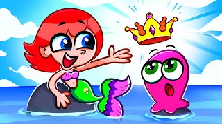 Little Mermaid Song 👑😱 | Compilation of funny songs for kids
