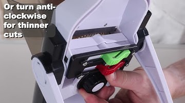 How To Use The Safety Slicer Dial Original - A Step-by-Step Guide | KlevaRange.com.au