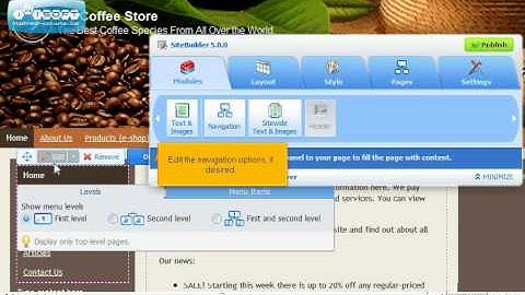 How to Build Your First Website with Parallels Plesk SiteBuilder