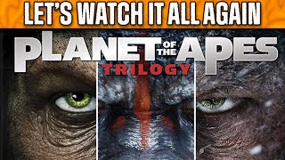 The Rise, Dawn and War!  Planet of the Apes