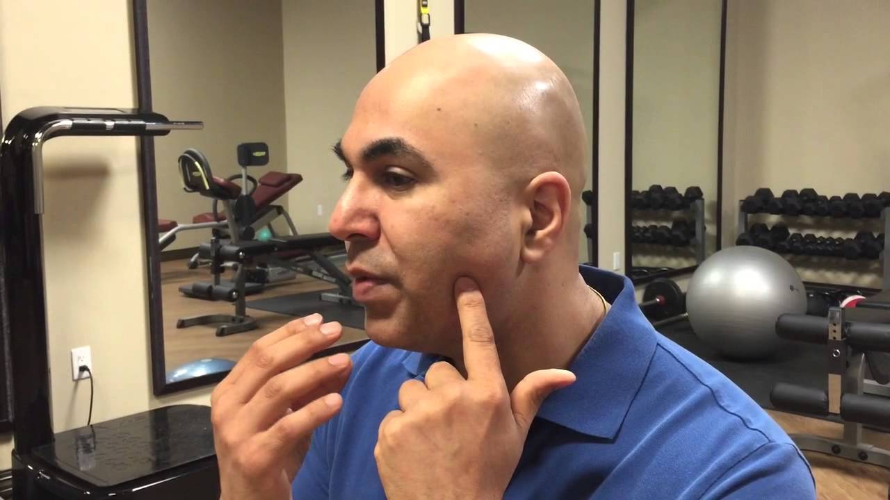 How to treat jaw muscle trigger points - tmj muscle pain and joint