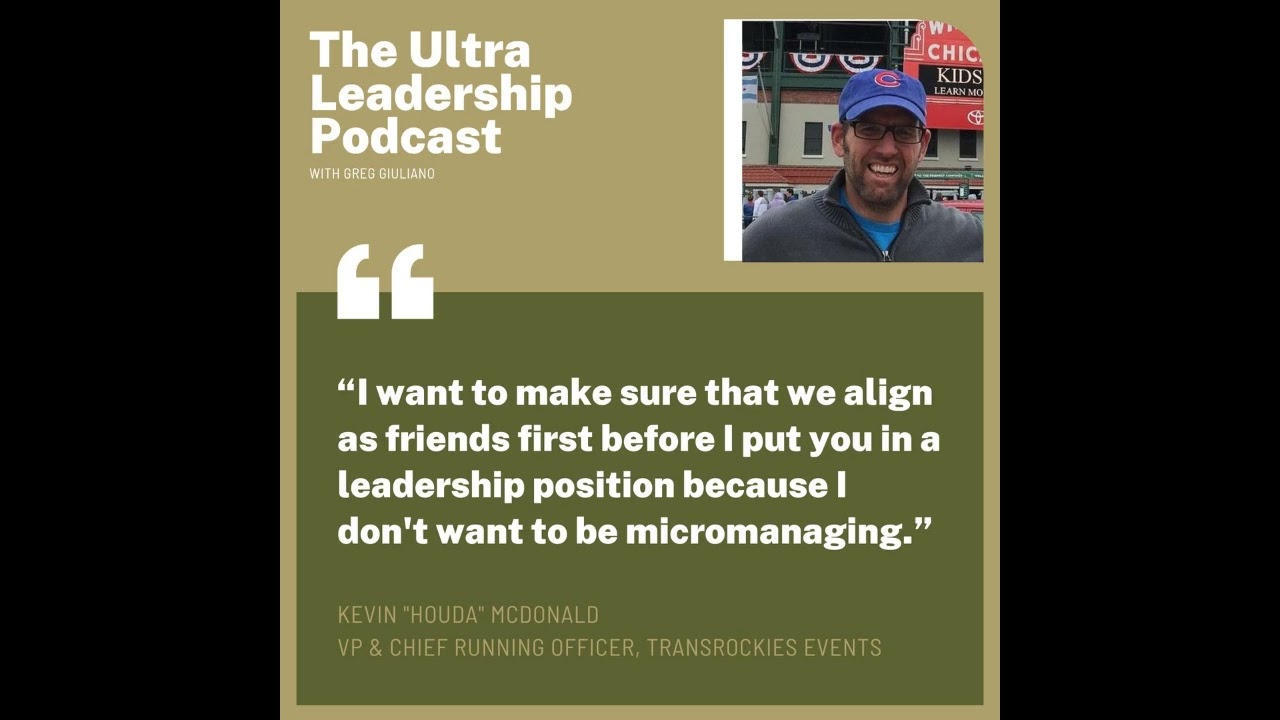 Трейлраннинг, лидерство и радость волонтерства с Кевином Хаудой Макдональдом