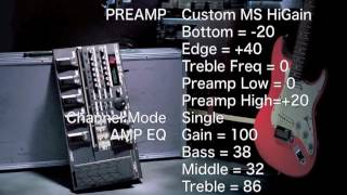 Sweet Child O' Mine AFD Tone / BOSS GT-8