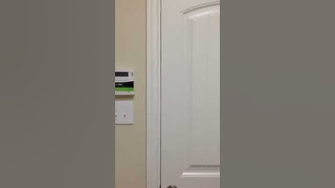 Utility Room - Alarm Keypad Panel