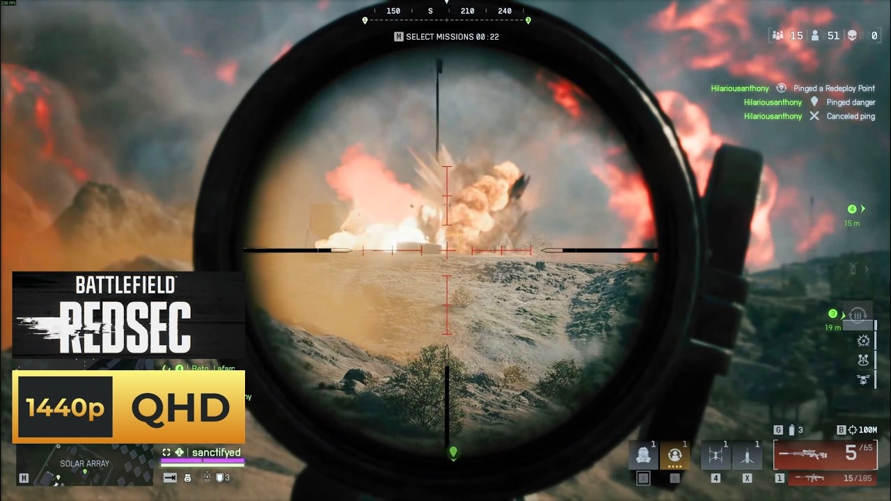 GAS, BOMBS AND FIRE EVERYWHERE  - BATTLEFIELD 6 REDSEC Full BR Gameplay - No Commentary