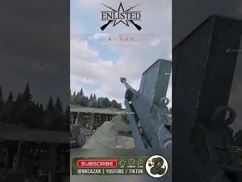 Enlisted 🐍 A melhor arma do Enlisted e a AT Boys – Boys AT rifle gameplay 🔰 #Enlisted #shorts