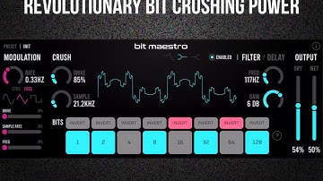 Bit Maestro - iOS AUv3 Bitcrusher