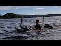 m38a1 jeep driving in water with fording kit