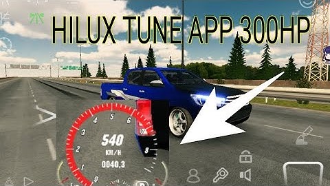 TUTOR TUNE APP HILUX 300HP CAR PARKING MULTIPLAYER