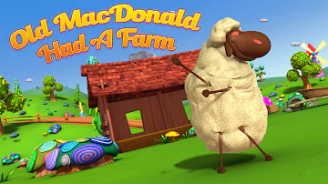 Old MacDonald Had A Farm - MooMoo & The Barn House Family #NurseryRhymes