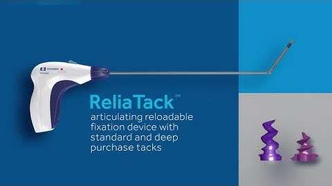 ReliaTackᵀᴹ articulating reloadable fixation device with standard and deep purchase tacks 1/5