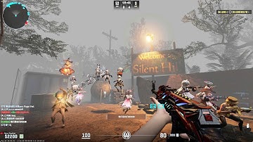 CS2 Zombie Escape ze_silent_hill_blackblood (All Levels + Secrets) On EXG Server