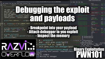 How to debug your exploit and payloads - Binary Exploitation PWN101