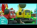 🚧 Windy Day at the Farm - Save the Sheep 🚜 | Digley and Dazey | Kids Construction Truck Cartoons