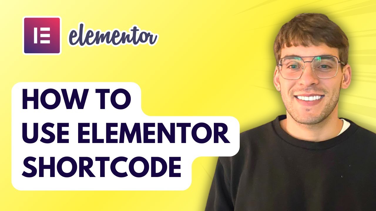 How to Use Elementor Shortcode [2026 Full Guide] - YouTube