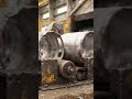 Watch how old gas cylinders are collected, processed, and recycled in a modern factory. #subscribe