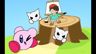 Adeleine Fight Kirby Animation