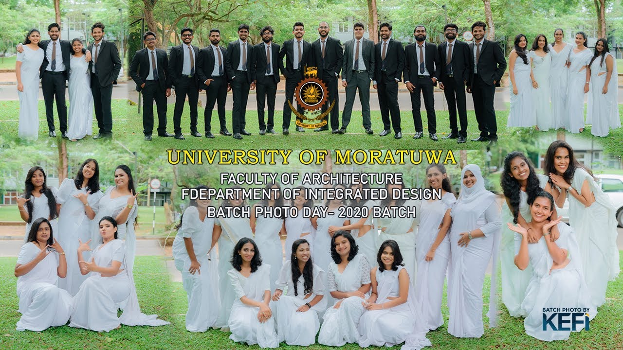 University of Moratuwa Department of Integrated Design 2020 Batch