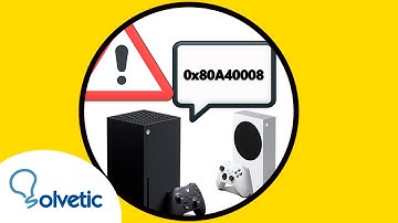 ✔️🎮 How to FIX ERROR 0x80A40008 Xbox Series X o Xbox Series S  error connectivity or account problem