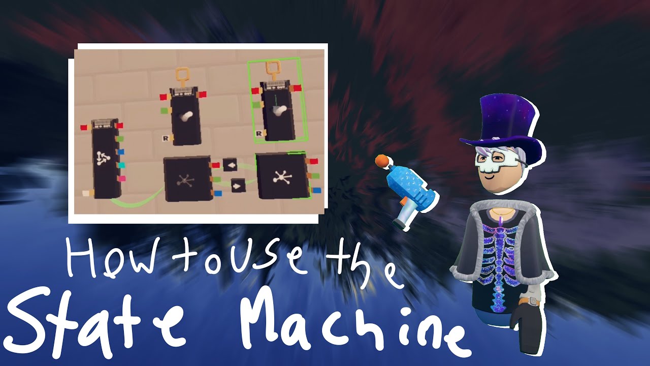 Rec Room State Machine How to use the state machine in rec room!! - YouTube