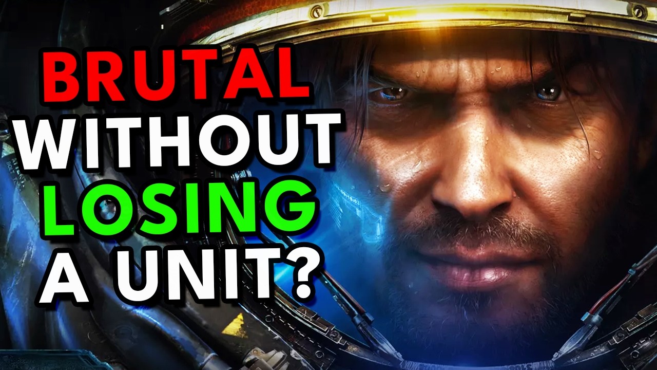 Can you beat Starcraft 2's Brutal difficulty without losing a single unit?