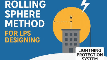 Rolling Sphere Method for LPS system designing -Part-4 | Designing of #lightningprotection system