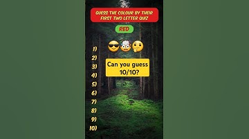 🤔💭 Guess the COLORS by their first two letters in 60 seconds #guessthecolor #quizgame  #ytshorts