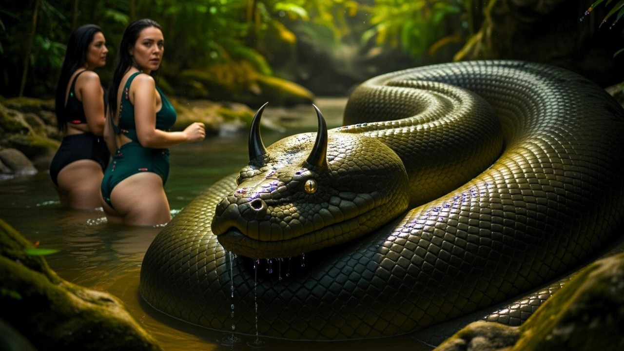 GIANT PYTHON Attacked Girls in the River… You Won’t Believe What Happened