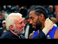 Gregg Popovich GOES OFF On Spurs Fans, Grabs Mic And Yells At Them To STOP BOOING Kawhi Leonard