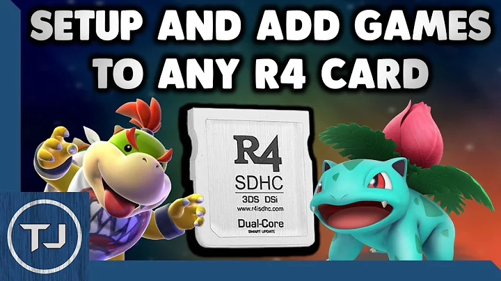 Setup And Add Games To Any R4 Card (DS Lite/DSi/3DS) 2018!