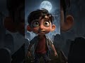👻😂 सोनू और हँसता हुआ कब्रिस्तान | Funny Ghost Story in Hindi #shorts