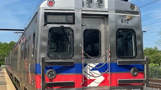 Septa SL5 RFW from Doylestown to Philadelphia. Most of ride is seen. Loud horn!!  5/8/24